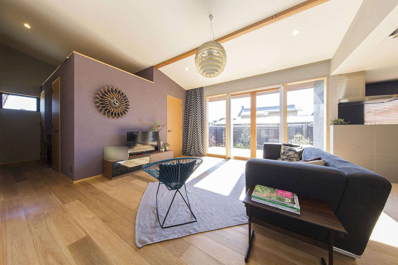 関工務所 【本体価格2500～2999万円/40.8坪】平屋の板張りの家の建築実例画像4