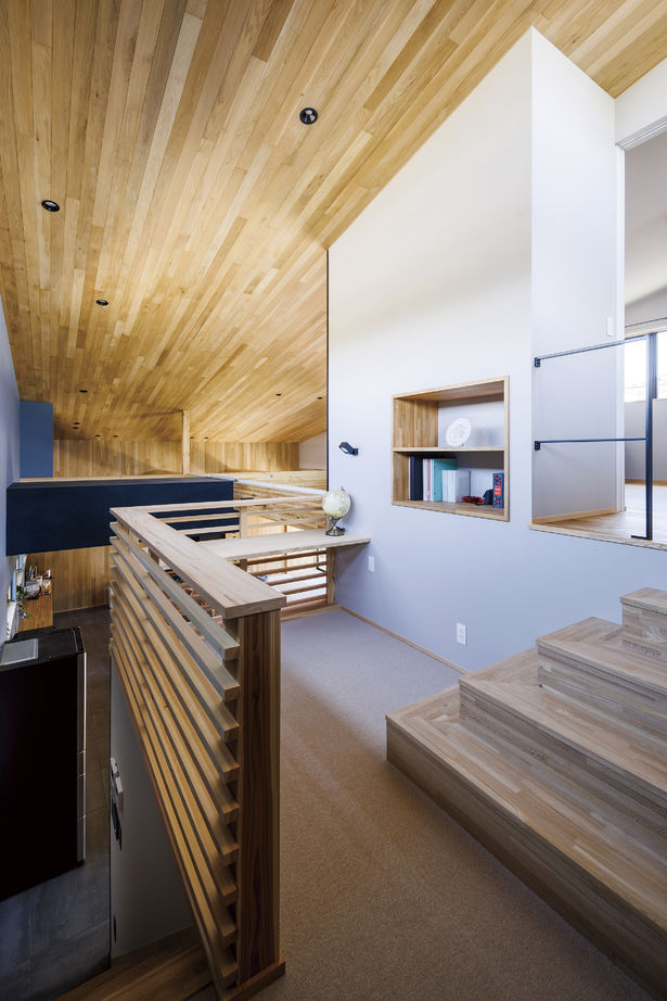 関工務所 【本体価格4000万円～/63.7坪】大空間を大胆に彩る設計力と匠の技。素材使いで魅せる平屋＋αの住まいの建築実例画像9