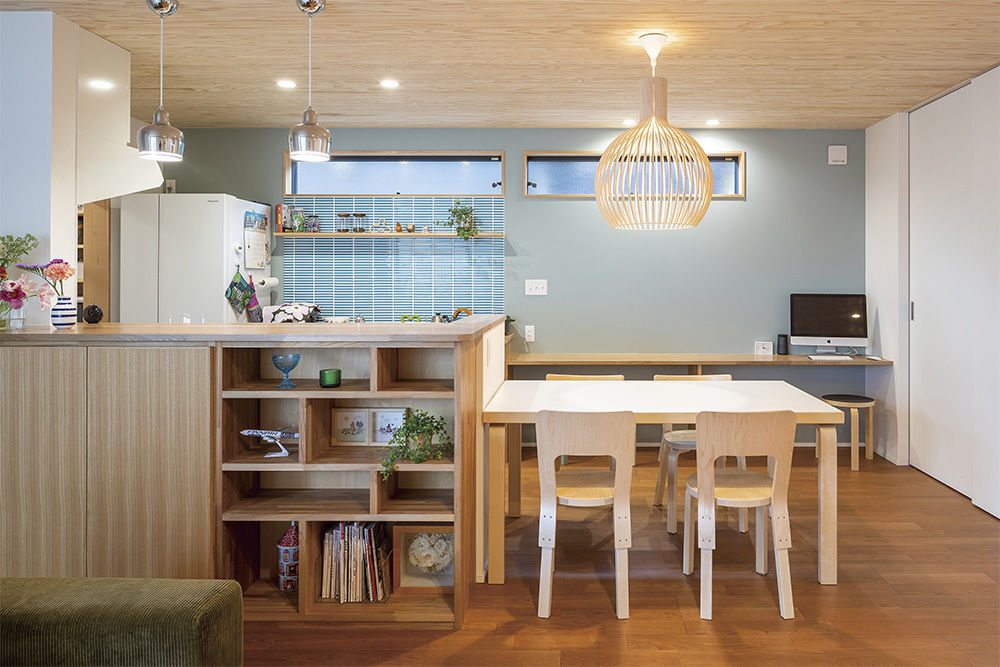 関工務所 南北に長い土地を活かした開放感のあるL字型の家の建築実例画像4