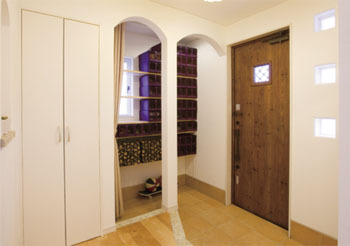 ソーフィールドホーム 可愛いデザインがお気に入り 太陽光＆全館空調で快適な家の建築実例画像3