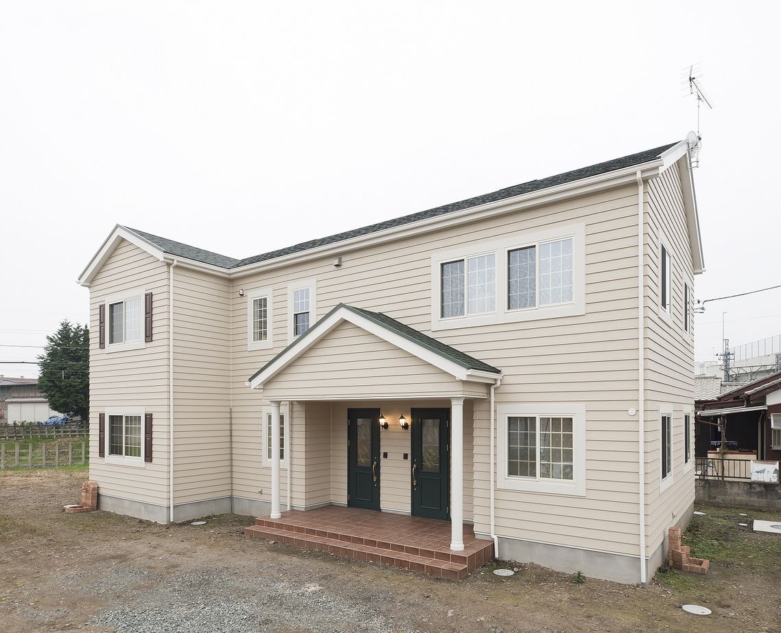 ソーフィールドホーム 空間に遊び心を取り入れて　距離感が心地よい二世帯住宅の建築実例画像1