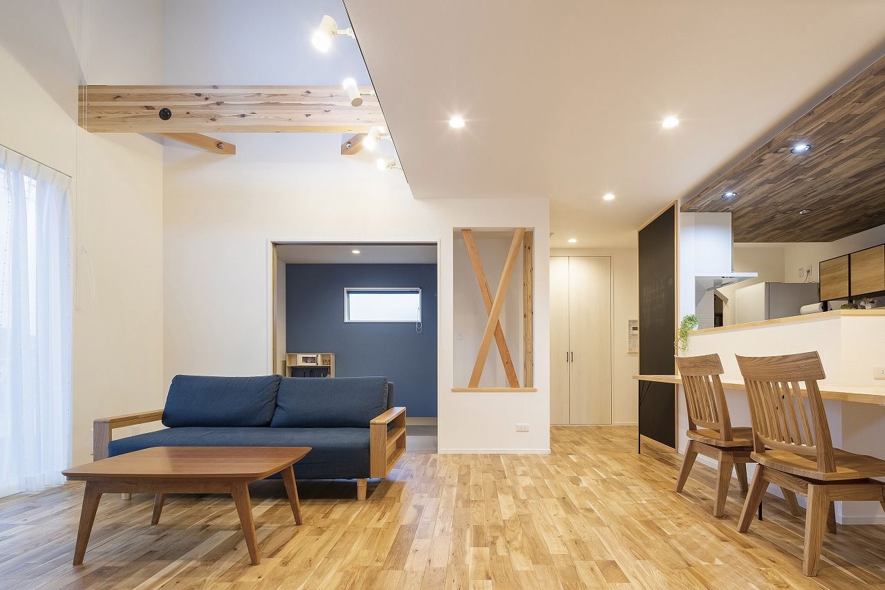 ソーフィールドホーム 【本体価格2400～2500万円 /吹き抜け/ 41.2坪】大空間LDKと木の温もり。家族の健やかな日々を叶えた家の建築実例画像3