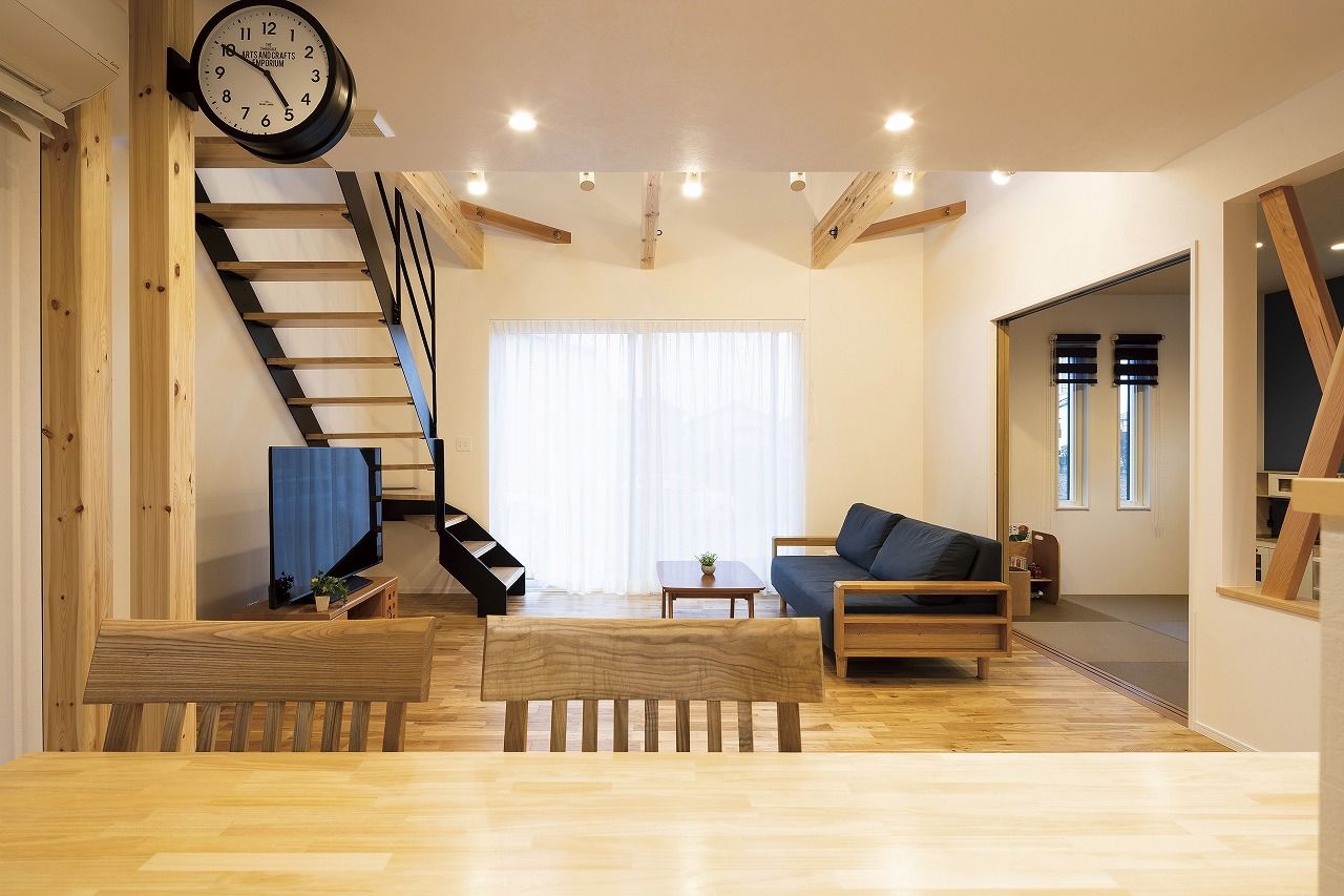 ソーフィールドホーム 【本体価格2400～2500万円 /吹き抜け/ 41.2坪】大空間LDKと木の温もり。家族の健やかな日々を叶えた家の建築実例画像7