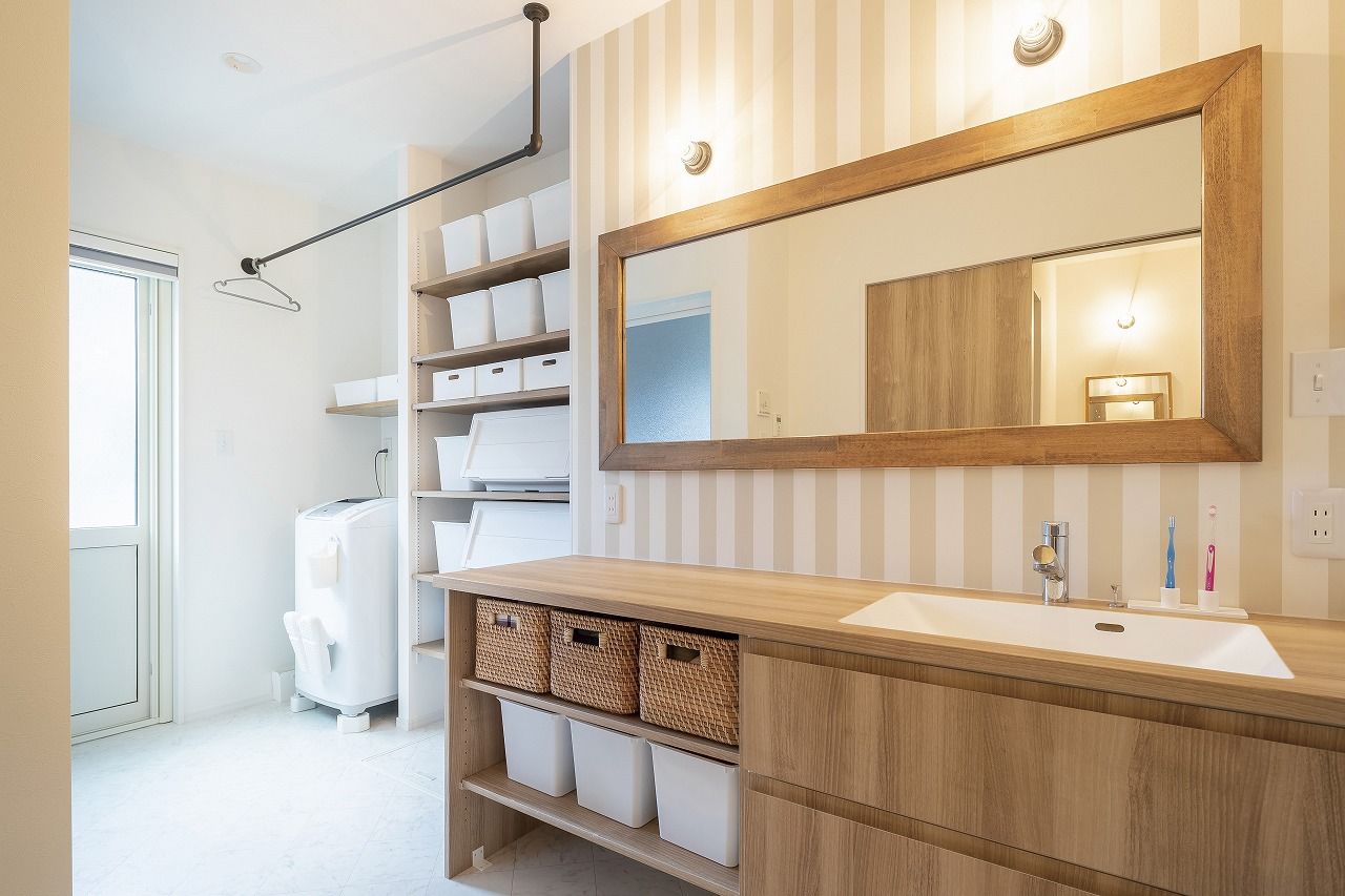 ソーフィールドホーム 【本体価格2400～2500万円 /吹き抜け/ 41.2坪】大空間LDKと木の温もり。家族の健やかな日々を叶えた家の建築実例画像8