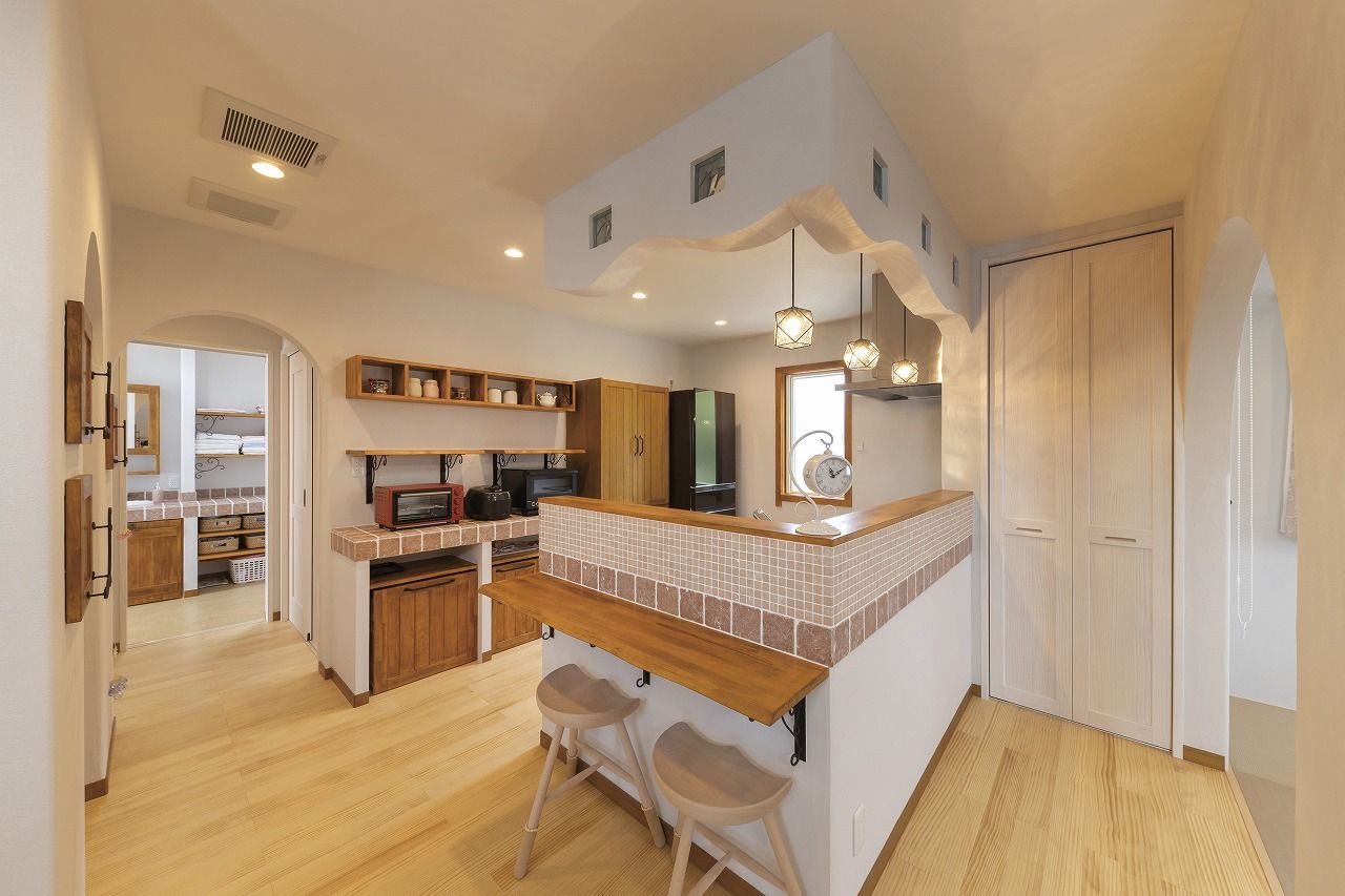 ソーフィールドホーム 【本体価格2000～2500万円 /自然素材/全館空調/ 37.7坪】「らしさ」を楽しむヨーロピアンの建築実例画像4