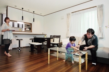 クレバリーホーム ご夫妻のこだわりが詰まった、充実の我が家の建築実例画像2