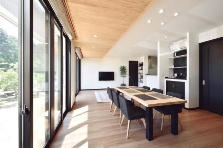 サンワ設計 家族が集まる開放的な大空間設計にこだわった二世帯住宅の建築実例画像2