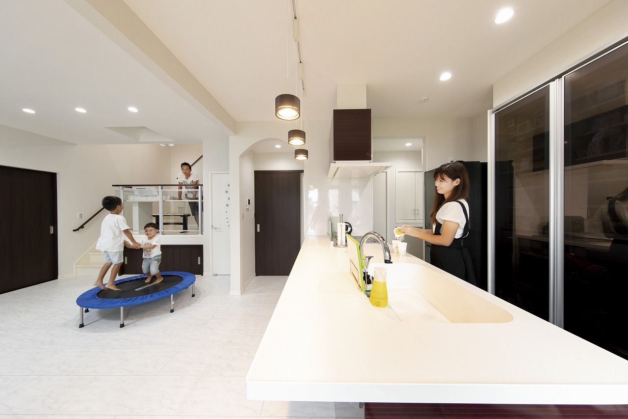 サンワ設計 ボルダリングウォールや隠れ家のような小屋裏で毎日を楽しく暮らす！家族が遊べる住まいの建築実例画像6