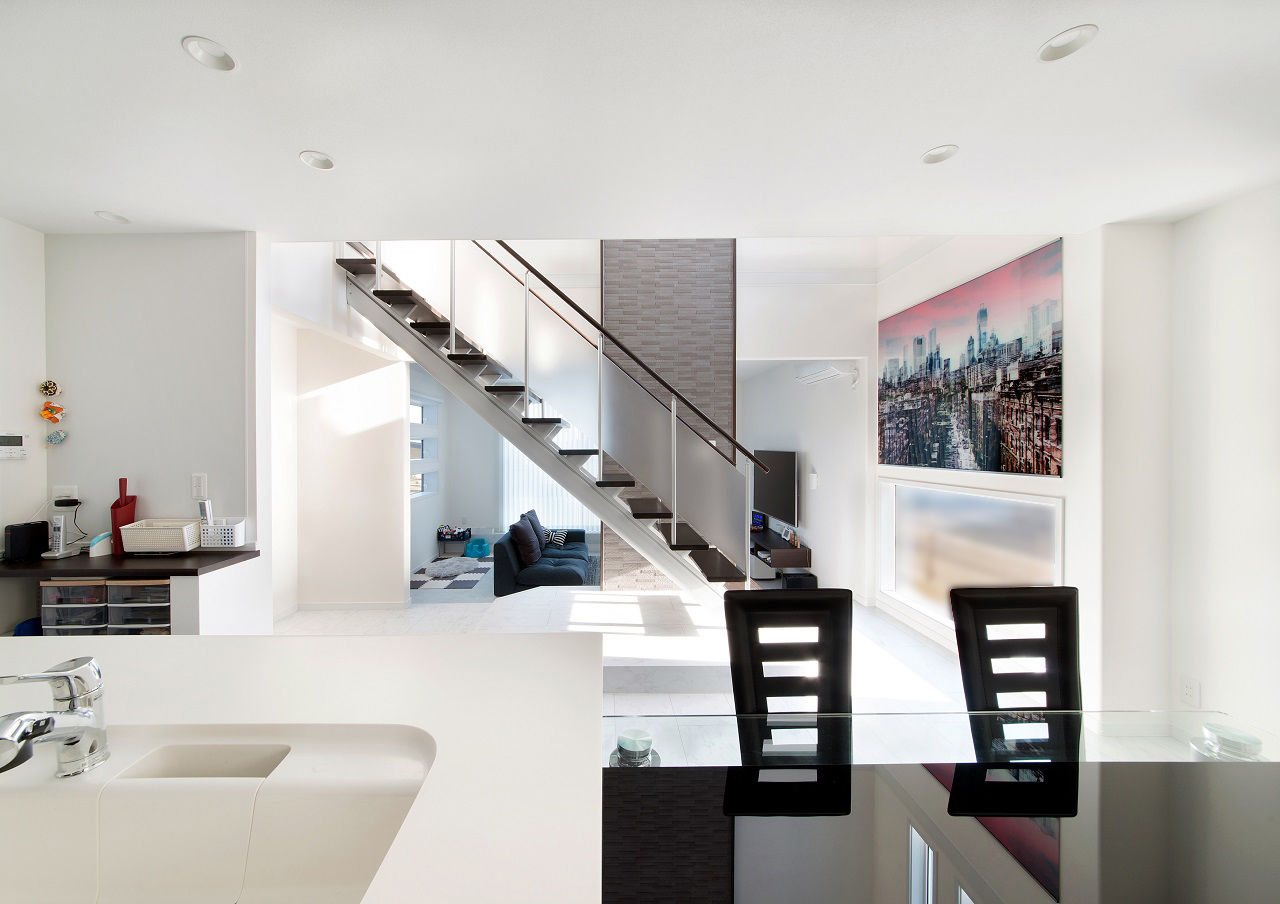 サンワ設計 個性を表現した二世帯住宅の建築実例画像5