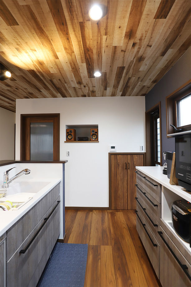 サンワ設計 ピットリビングは心休まる場所　家族が心地よく暮らせる家の建築実例画像4