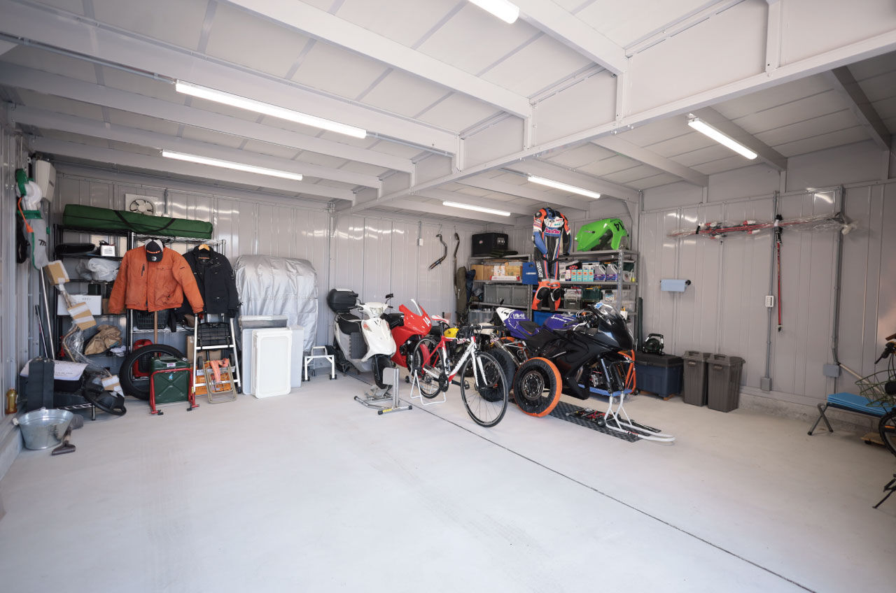 サンワ設計 空間を生かしたアメリカンヴィンテージ風ガレージの家の建築実例画像7