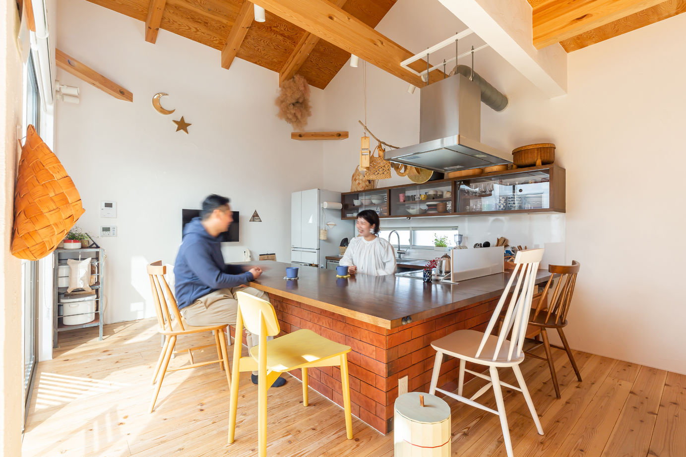 321HOUSE（ミツイハウス） 【造作引き戸／中庭のある家／片流れ屋根】こだわりのキッチンで自然と人が集まる家の建築実例画像4