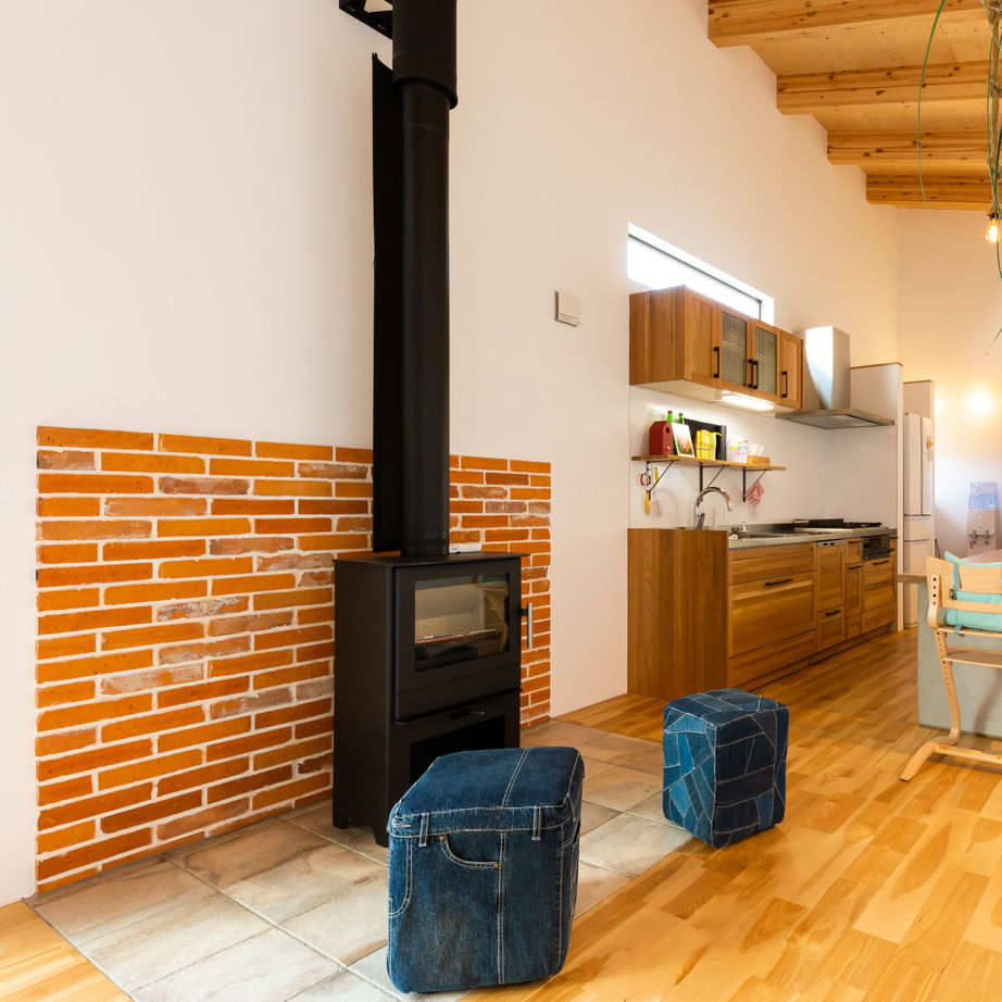 321HOUSE（ミツイハウス） 【ガレージハウス／平屋／薪ストーブ】自然に人が集まる、こだわりを詰め込んだ平屋住まいの建築実例画像6