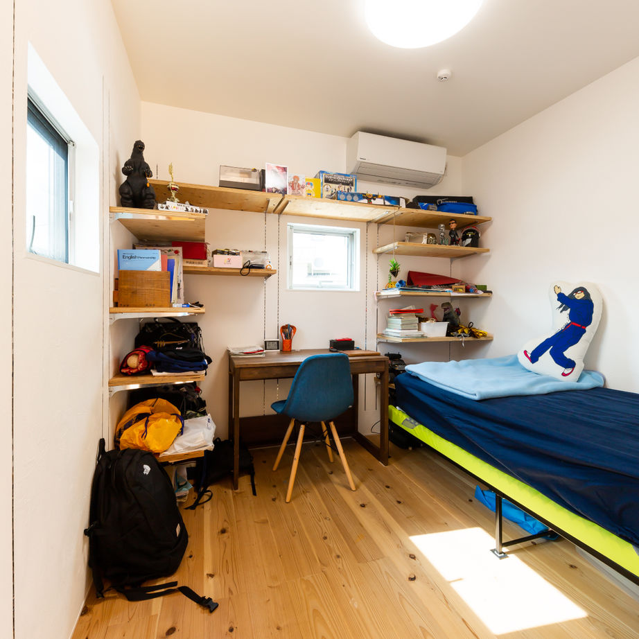 321HOUSE（ミツイハウス） 【平屋／二世帯住宅／おしゃれなキッチン】街中に建つ、開放感あふれる完全二世帯の住まいの建築実例画像7