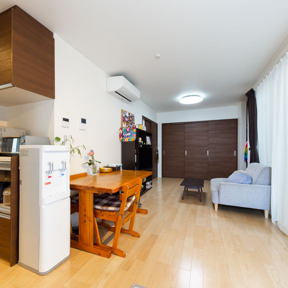 321HOUSE（ミツイハウス） 【平屋／二世帯住宅／おしゃれなキッチン】街中に建つ、開放感あふれる完全二世帯の住まいの建築実例画像8