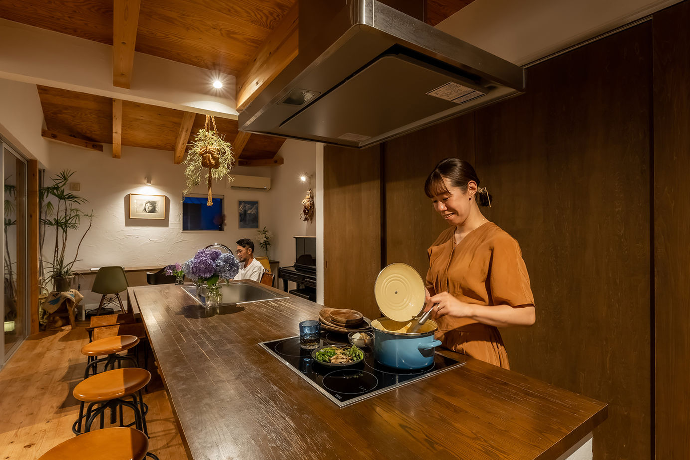 321HOUSE（ミツイハウス） 【さんかく／個性的／オープンな間取り】自然いっぱいの中に建つ、間仕切なしで家族と繋がる家。の建築実例画像7