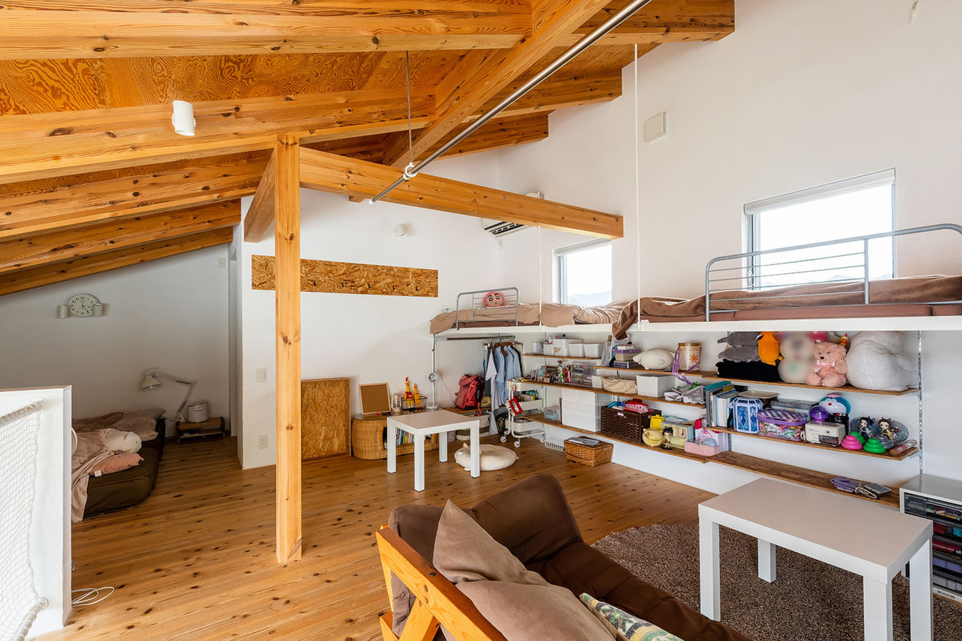 321HOUSE（ミツイハウス） 【さんかく／個性的／オープンな間取り】自然いっぱいの中に建つ、間仕切なしで家族と繋がる家。の建築実例画像9