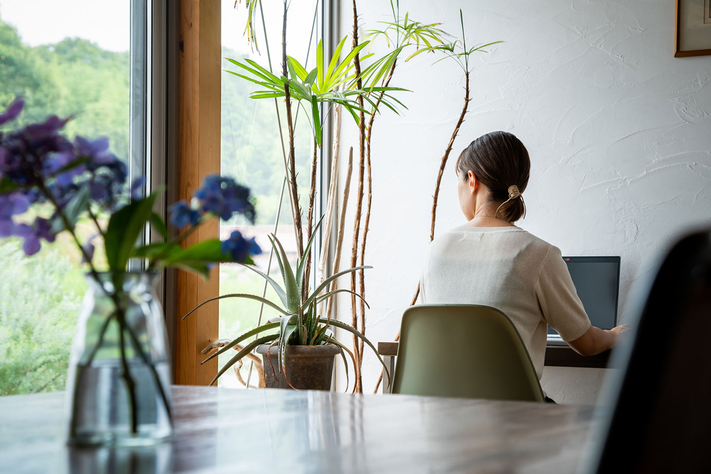 321HOUSE（ミツイハウス） 【さんかく／個性的／オープンな間取り】自然いっぱいの中に建つ、間仕切なしで家族と繋がる家。の建築実例画像10