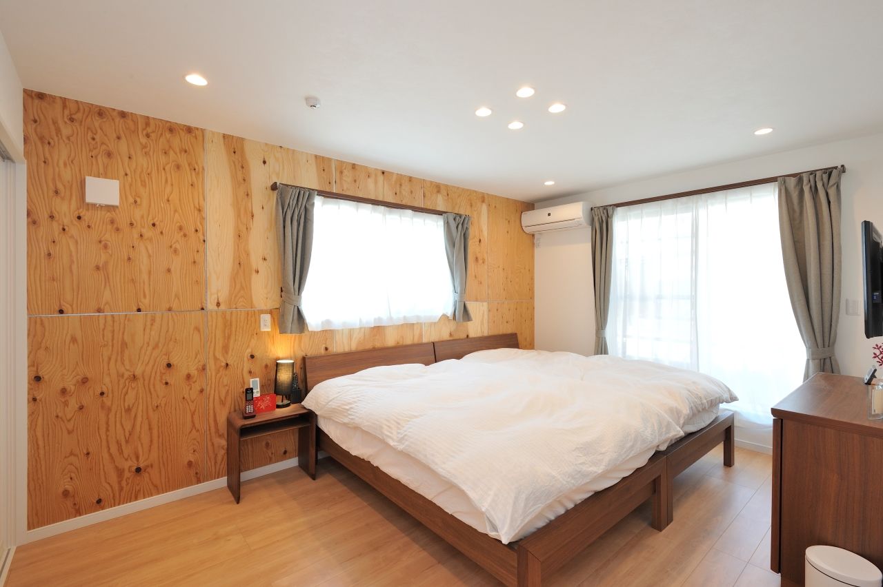 高井工務店 【2000万円台/間取り/ナチュラルモダン/収納】アウトドア好きのオープンデッキ完備　ログハウス風住まいの建築実例画像9