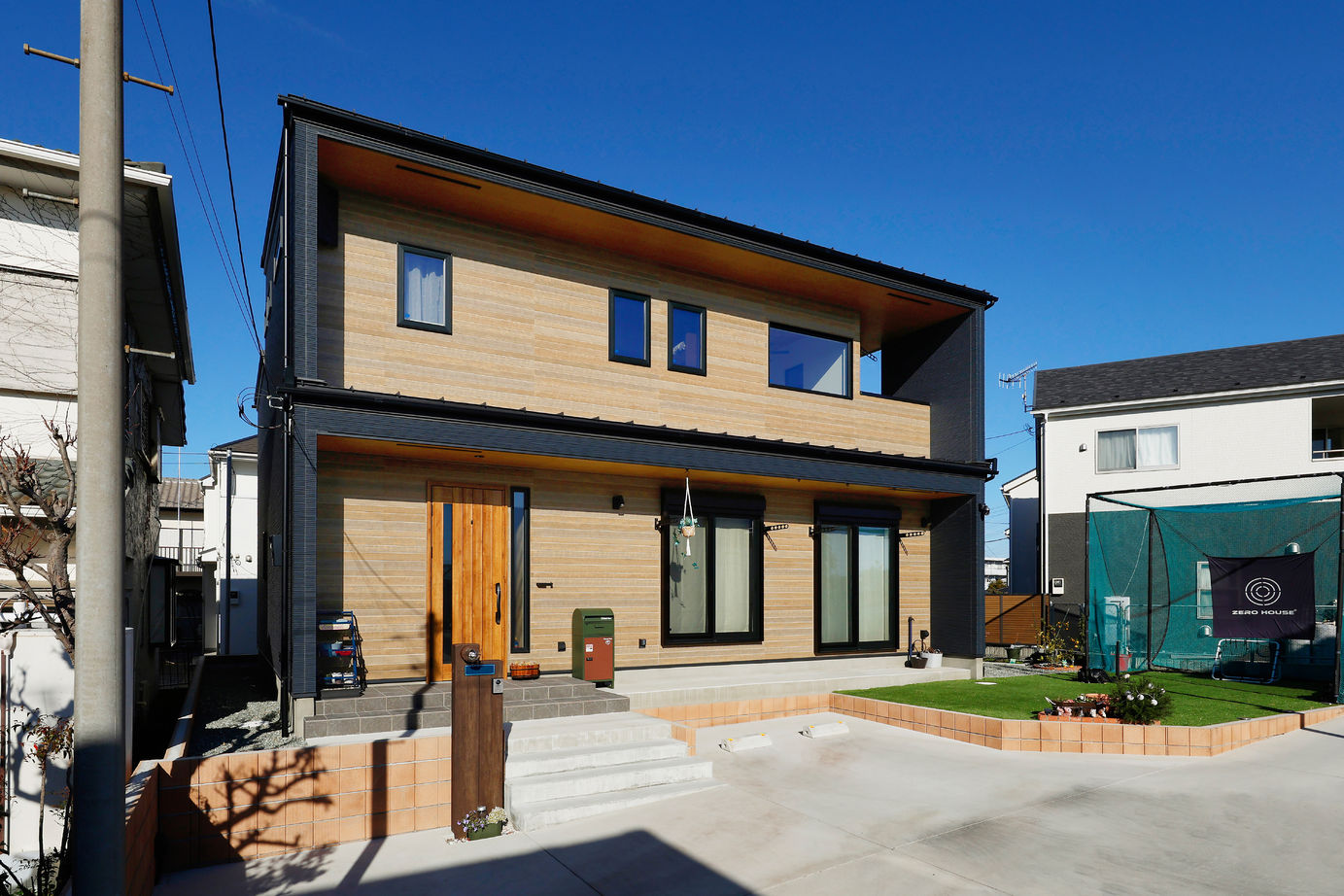 高井工務店 【3000万円台／間取り図有/家事ラク】玄関から続くおかえり動線がポイント！1階で家事が完結する時短ハウスの建築実例画像2