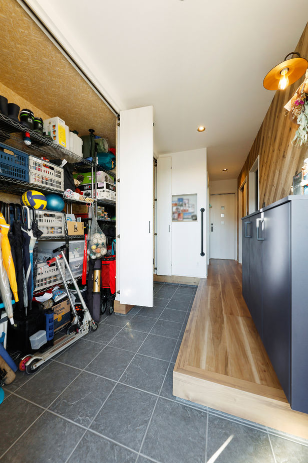 高井工務店 【3000万円台／間取り図有/家事ラク】玄関から続くおかえり動線がポイント！1階で家事が完結する時短ハウスの建築実例画像10