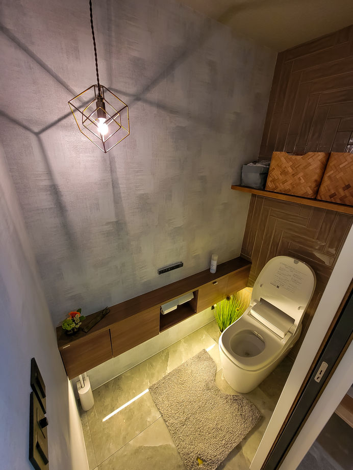 WITHDOM建築設計 【古賀市/間取り図有/２ＬＤＫ/ビルトインガレージ】すべての空間に洗練された質感と癒しを感じる家の建築実例画像6