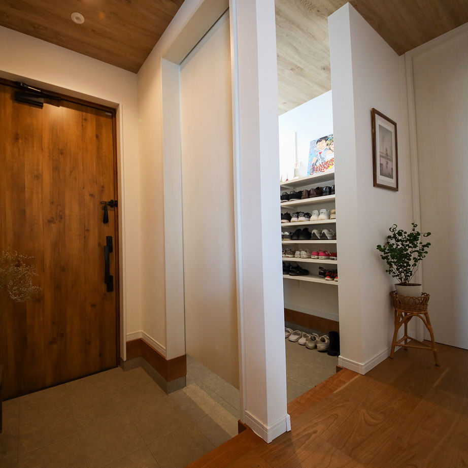 WITHDOM建築設計 【平屋】【古賀市/4LDK/29.4坪/インナーデッキ/間取り図有】アトリエ建築家と建てたコの字型の平屋の建築実例画像7