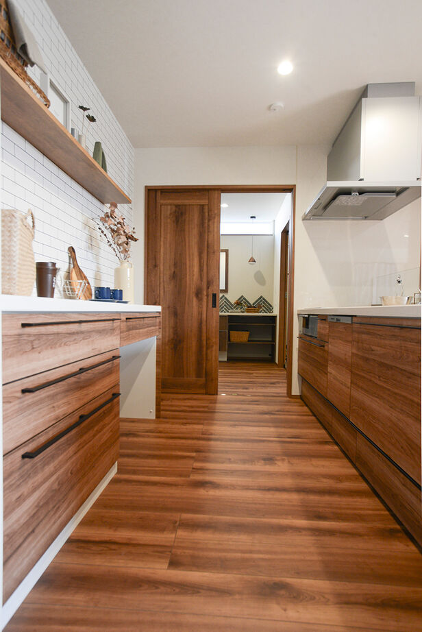 みんなの家 【1914万円／30.3坪／近江八幡市】土間収納からリビングへ直接アクセス！趣味を愉しむお家の建築実例画像5