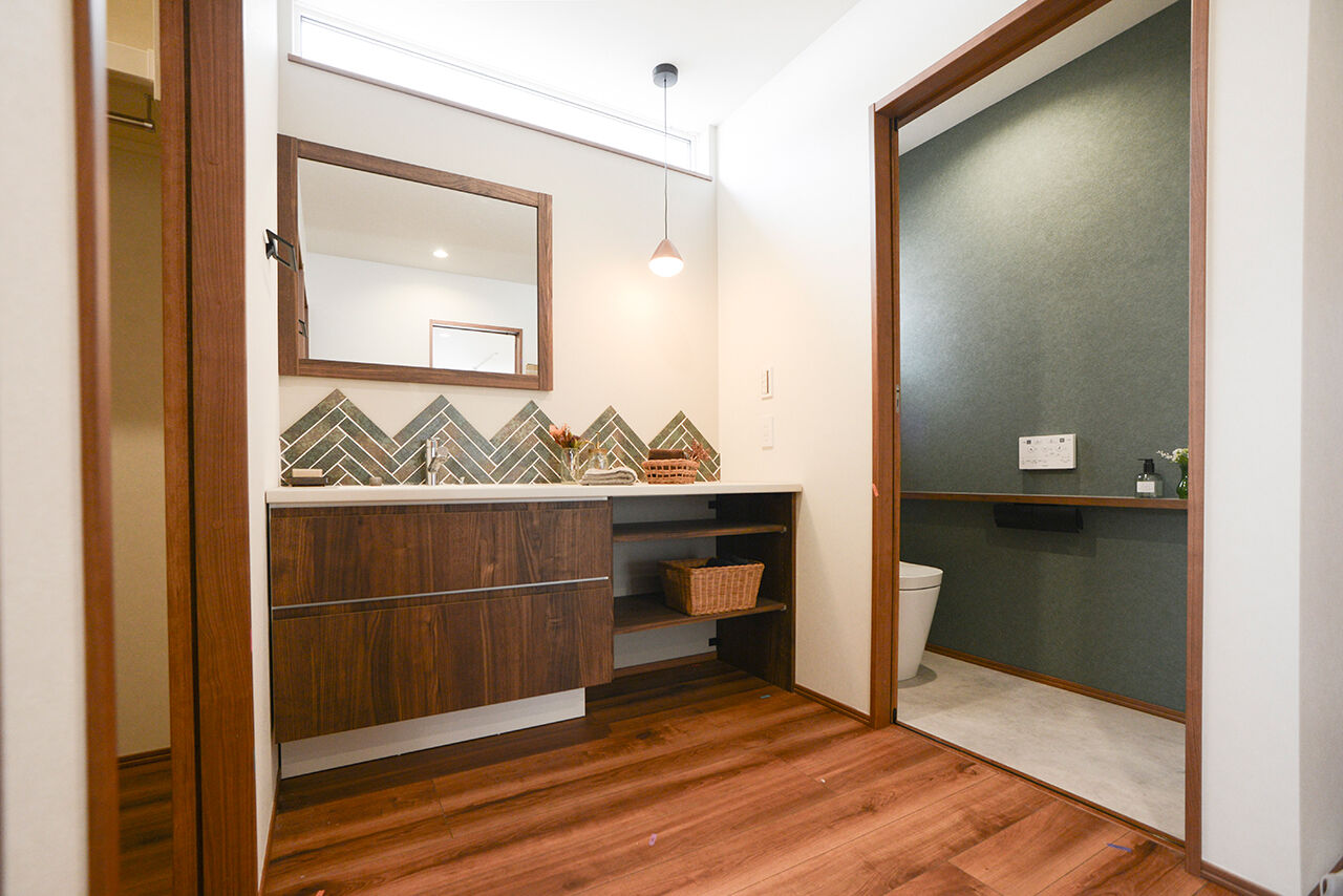 みんなの家 【1914万円／30.3坪／近江八幡市】土間収納からリビングへ直接アクセス！趣味を愉しむお家の建築実例画像7