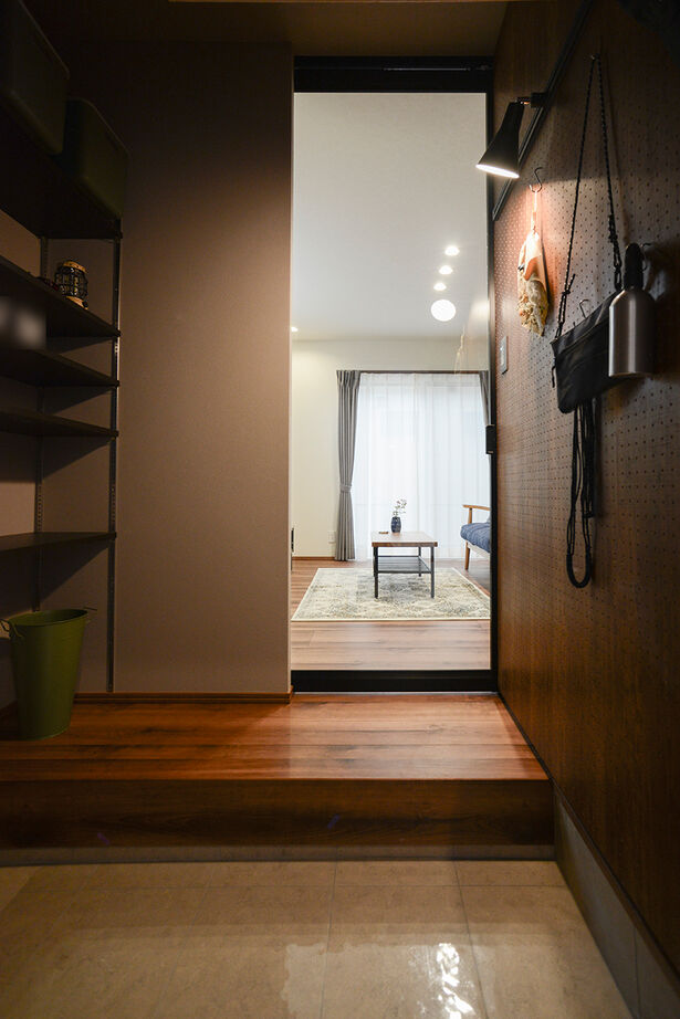 みんなの家 【1914万円／30.3坪／近江八幡市】土間収納からリビングへ直接アクセス！趣味を愉しむお家の建築実例画像9