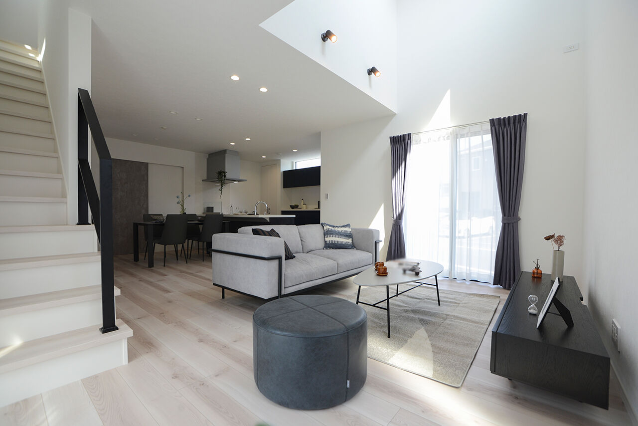 みんなの家 【1977万円／30.9坪／近江八幡市】スタイリッシュなお家のテーマは、「自宅で叶う、ホテルライク仕様」の建築実例画像2