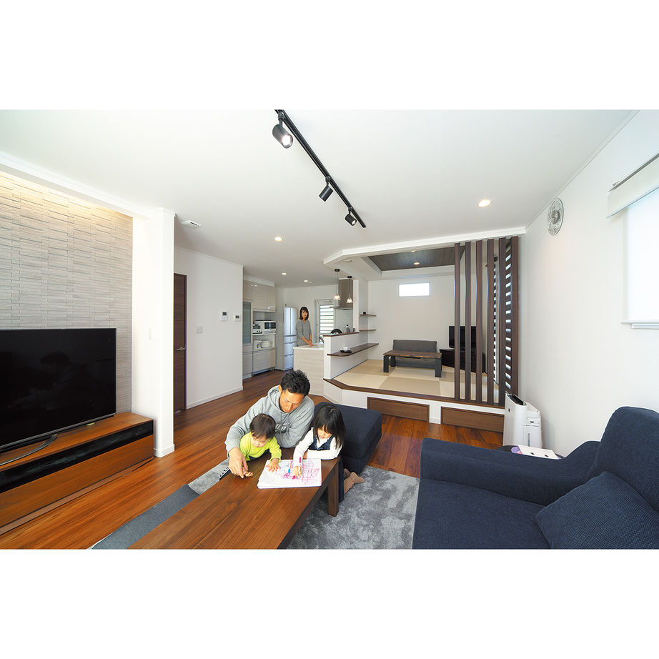 アイフルホーム　仙台・宮城北・石巻・古川 【1900万円・間取有】豊富な知識で多くの要望を実現。友人へのお披露目会でも大好評の建築実例画像2