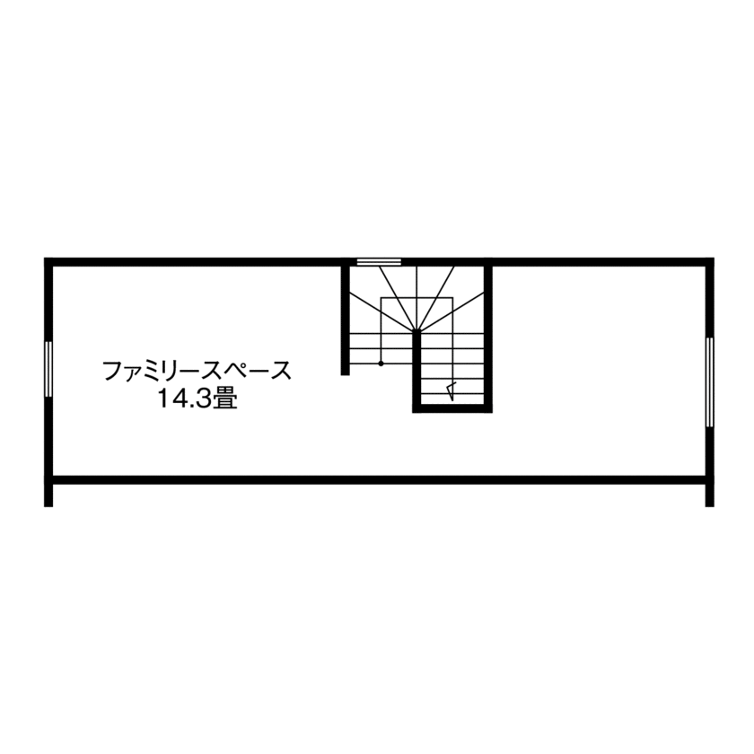アイフルホーム宮城　東和総合住宅 【2100万円・間取有】黒とシルバーでまとめた個性的な外観。木目調のタイルデッキにも満足の間取り図（3LDK）３階