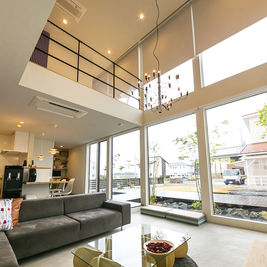 アイフルホーム　仙台・宮城北・石巻・古川 【間取有】美術館のような外観、カフェのようなダイニングなど、唯一無二のこだわりをカタチにした家の建築実例画像3