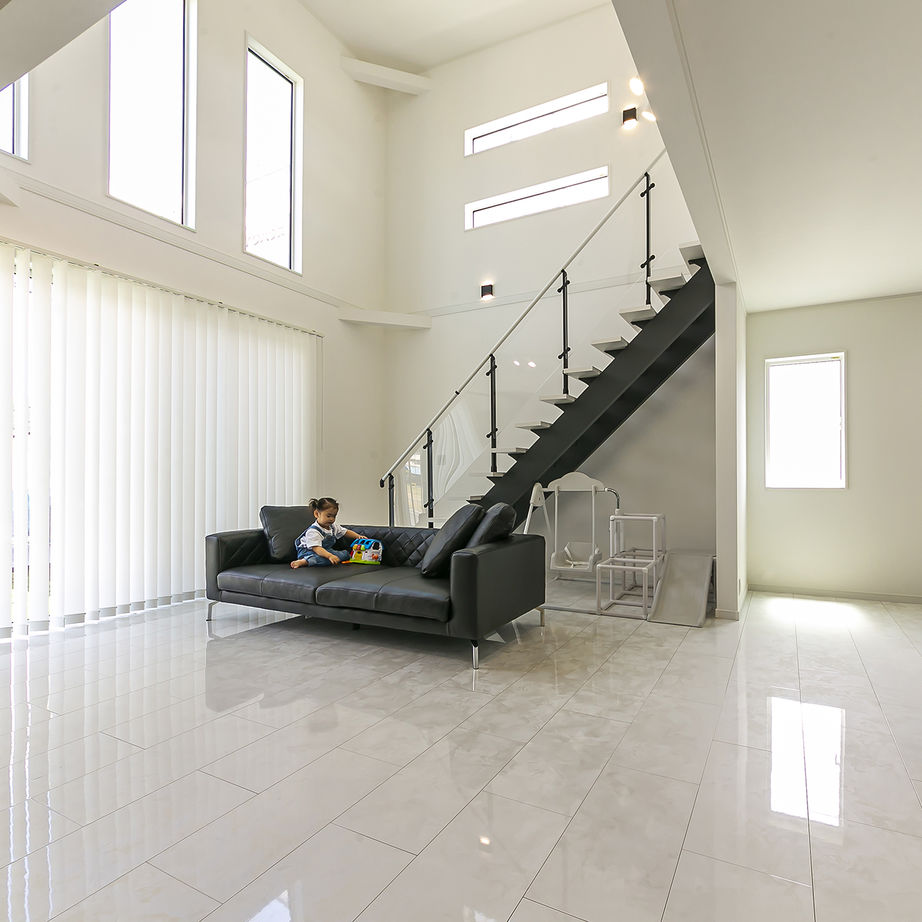 アイフルホーム　仙台・宮城北・石巻・古川 【2550万円・間取有】白をベースに、憧れていた「生活感のない家」を実現の建築実例画像2