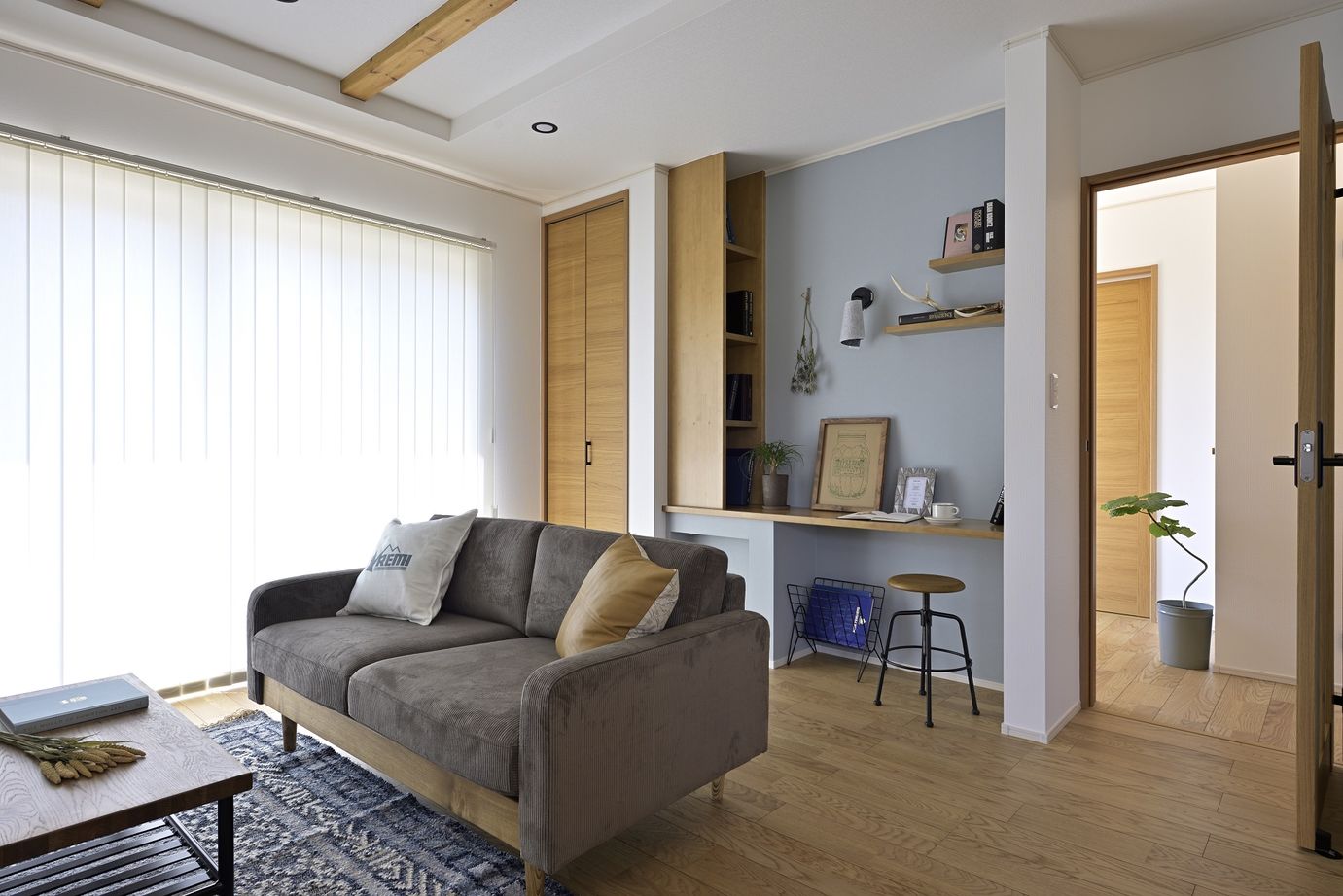 サンエルホーム 【1750万円/30.5坪/間取り図有】ママの負担を減らした家事動線と収納計画にこだわった住まいの建築実例画像4