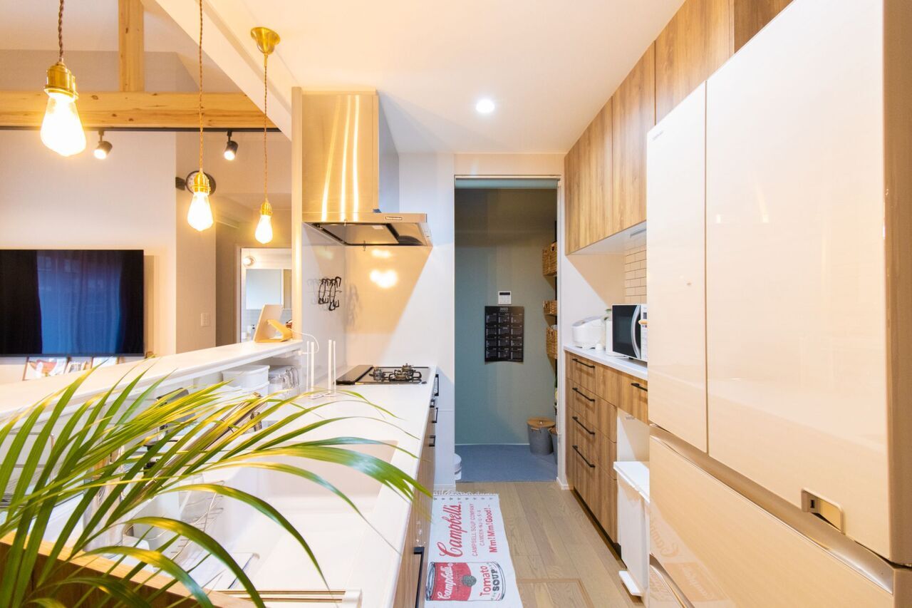 サンエルホーム 【2370万円/40坪/平屋/二世帯住宅】大好きをちりばめた完全二世帯住宅の平屋の建築実例画像3