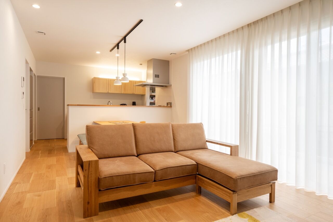 三交ホーム 【三重県｜30坪台｜平屋｜間取り有】子育てのしやすさや家事ラクに配慮したナチュラルな平屋の住まいの建築実例画像2