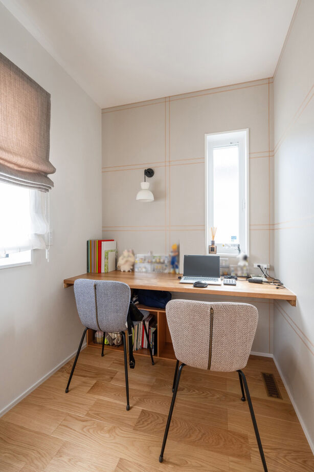 三交ホーム 【三重県｜30坪台｜平屋｜間取り有】子育てのしやすさや家事ラクに配慮したナチュラルな平屋の住まいの建築実例画像6