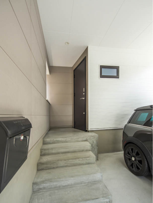 アーバンコキタ・パナソニックビルダーズグループ 【1000万円台/1500万台/狭小地/30坪 おしゃれな家】シンプル＆独創デザインの家 敷地約20坪にこだわり満載の建築実例画像7