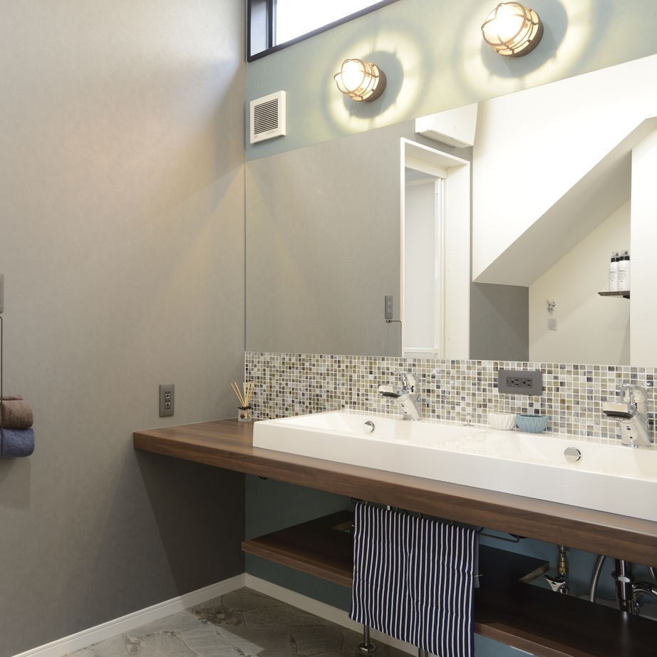 中部住研 パナソニックビルダーズグループ 【2000万円台/家事ラク/耐震/デザイン】鋼鉄梁による広々空間が生み出すヴィンテージカフェスタイルの家の建築実例画像5