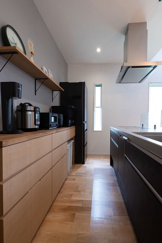 中部住研 パナソニックビルダーズグループ 【2000万円台/30坪台/耐震/無垢材】「だったら先に建てちゃう？」からはじまった耐震×無垢床の家づくりの建築実例画像5