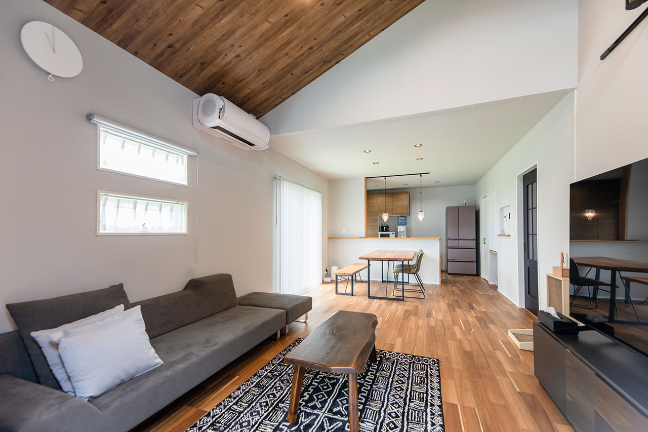 ジャストホーム 【熊本市/2000万円台前半/間取り図】キャットステップや床暖房、日向ぼっこスポットなど猫も心地よい家の建築実例画像2