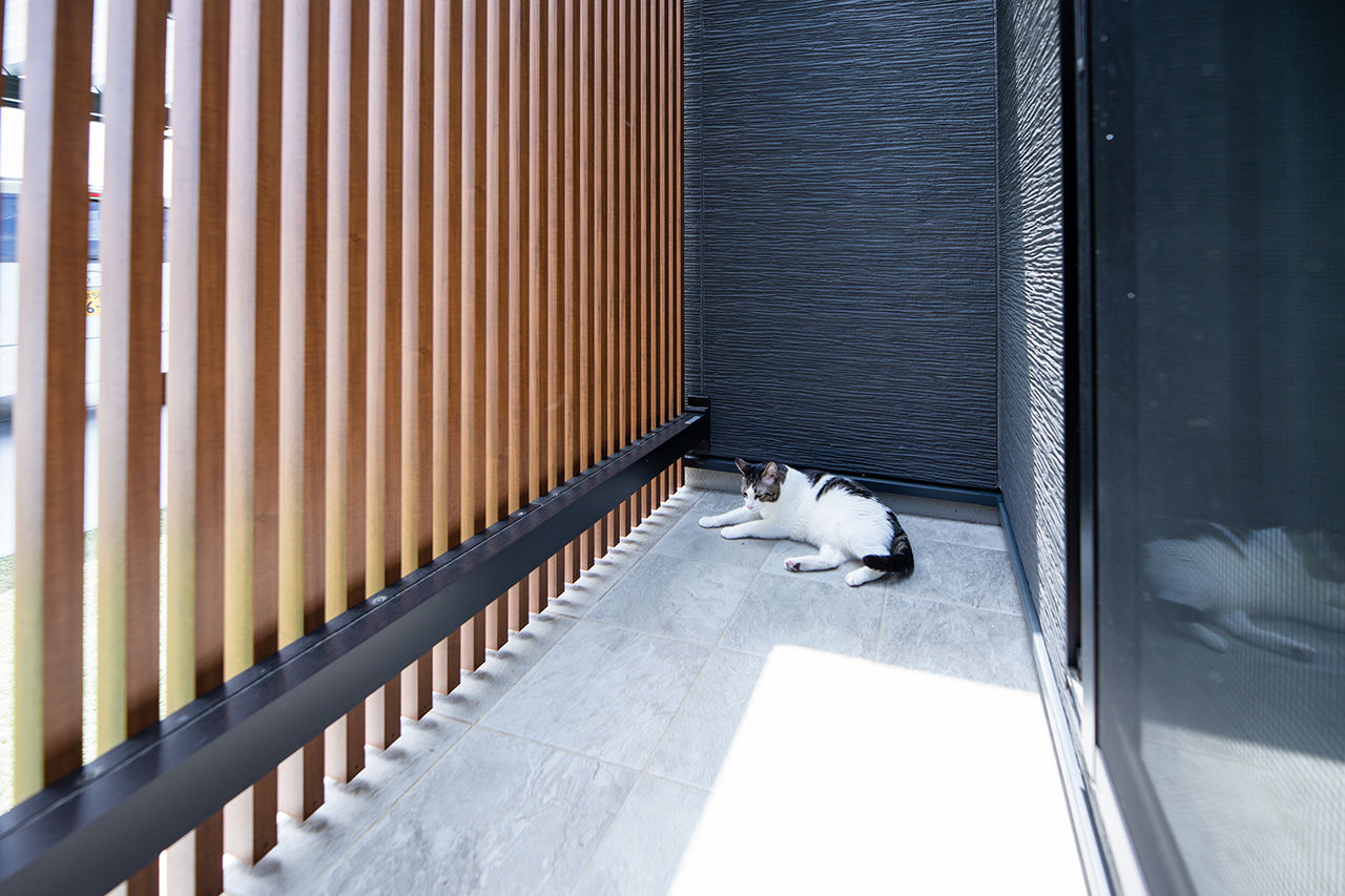 ジャストホーム 【熊本市/2000万円台前半/間取り図】キャットステップや床暖房、日向ぼっこスポットなど猫も心地よい家の建築実例画像5