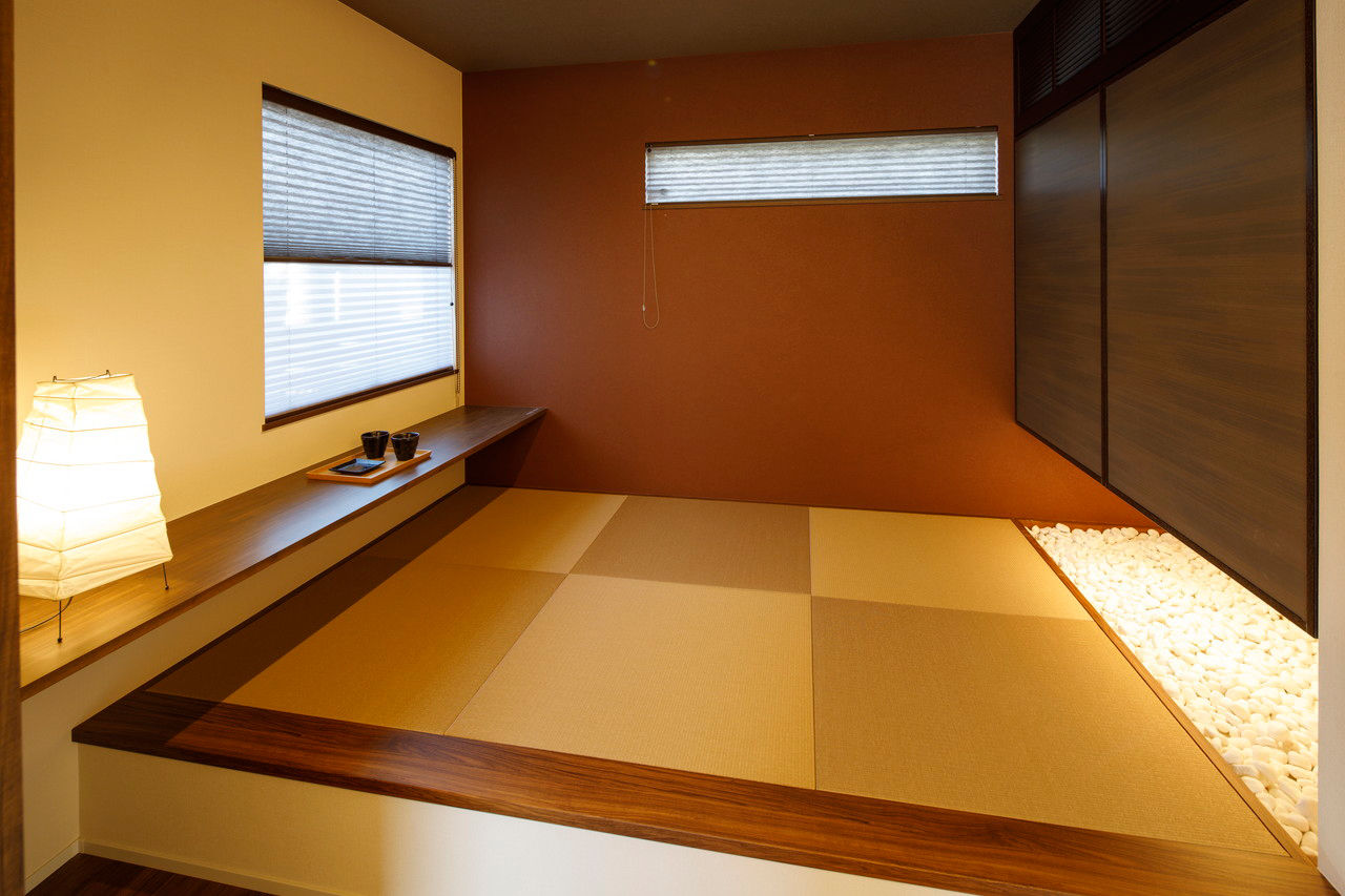 アイムの家熊本（トータルインフォメーション） 【2000万円台前半／完全自由設計／20帖超LDK／スキップフロア】2階水回りの間取りで生活感を感じさせない家の建築実例画像7