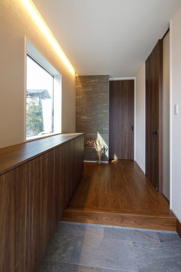 アイムの家熊本（トータルインフォメーション） 【2000万円台前半／完全自由設計／20帖超LDK／スキップフロア】2階水回りの間取りで生活感を感じさせない家の建築実例画像9