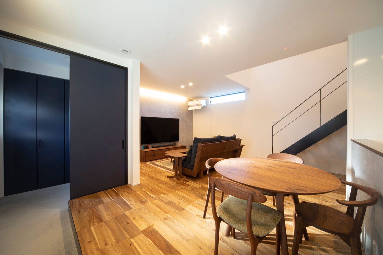 アイムの家熊本（トータルインフォメーション） 【1000万円台後半／完全自由設計／ガレージ】趣味のバイクを中心に設計・デザインされた快適な住空間の建築実例画像5