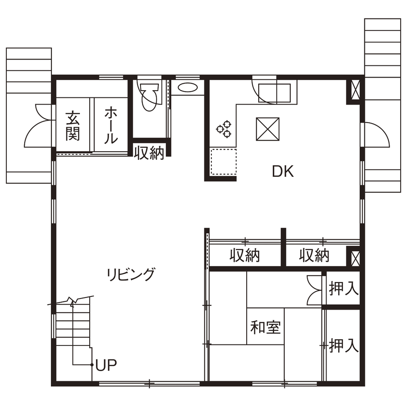 寿工務店 【2800～2899万円/38坪】『音響熟成木材・幻の漆喰・清活畳』心の芯から寛げる、自然の息吹が感じられる家の間取り図（4LDK）1階