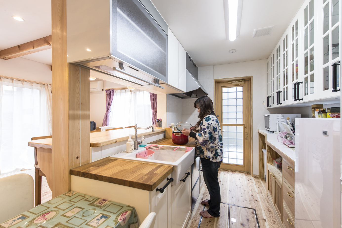 寿工務店 狭小地に建てる全館空調と無垢の家の建築実例画像4