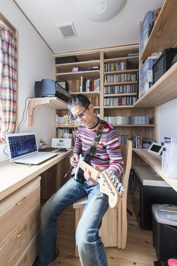 寿工務店 狭小地に建てる全館空調と無垢の家の建築実例画像5